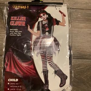 Girl costume size medium 8-10 good condition used only once.